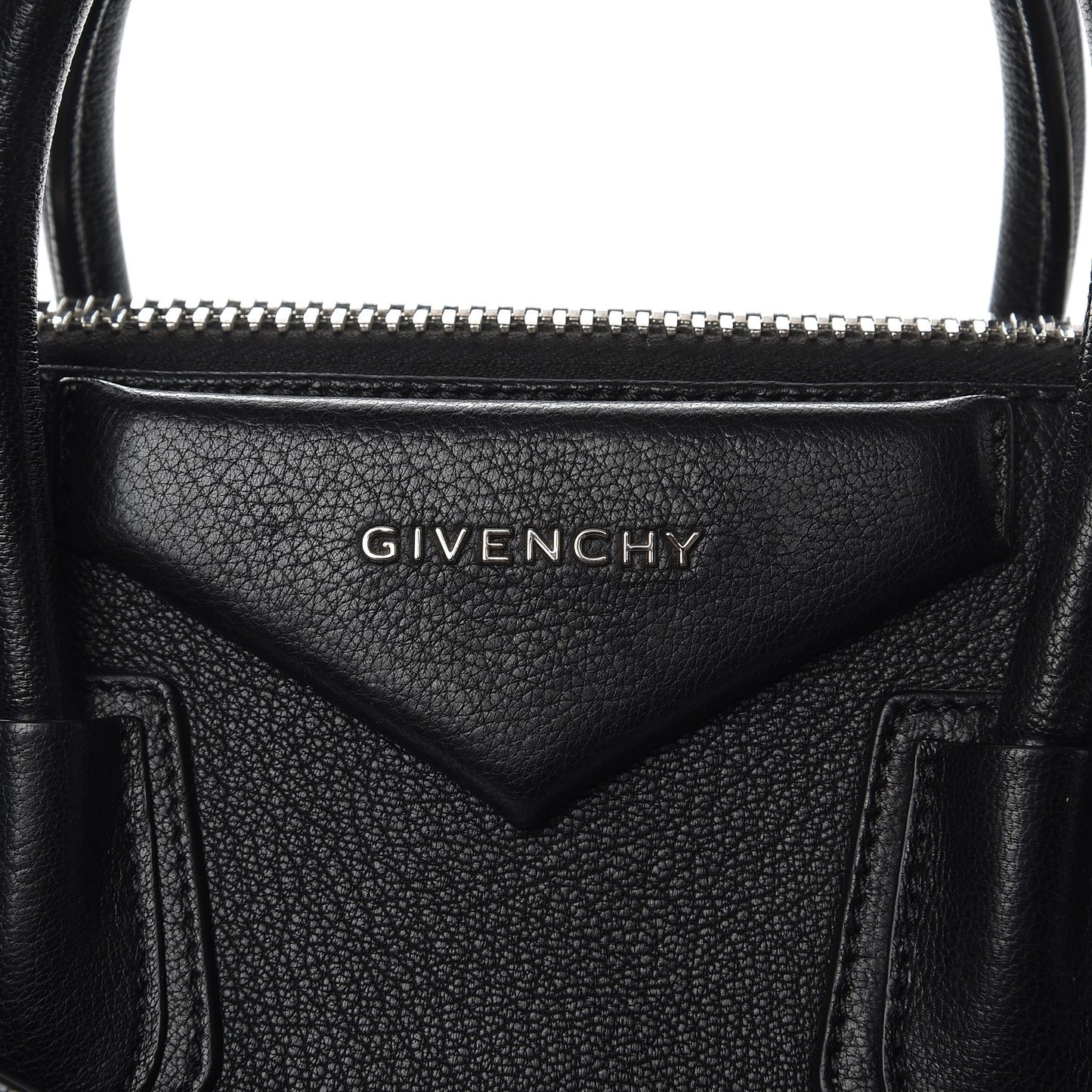 Sugar Goatskin Small Antigona Black