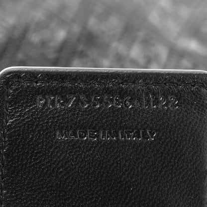 Saint Laurent Calfskin Monogram Deli Paper Bag  Vintage Black 7 of 10