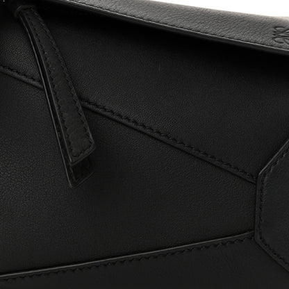 Loewe Calfskin Mini Puzzle Edge Bag Black 8 of 10
