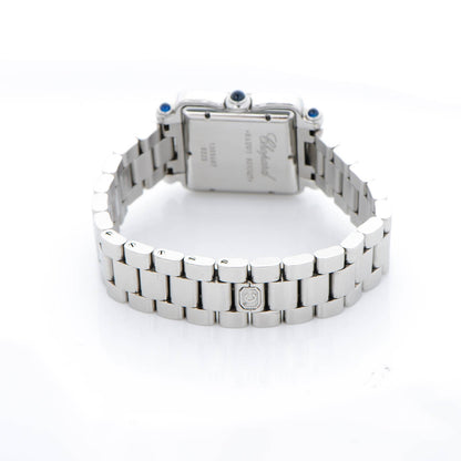 Chopard Stainless Steel 7 Diamond 27mm Happy Sport Quartz Watch 4 of 8