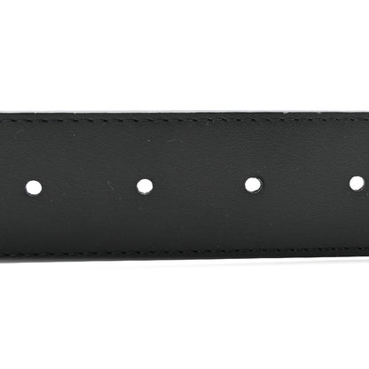 Louis Vuitton Calfskin Monogram Eclipse 40mm LV Initiales Reversible Belt 85 34 4 of 6