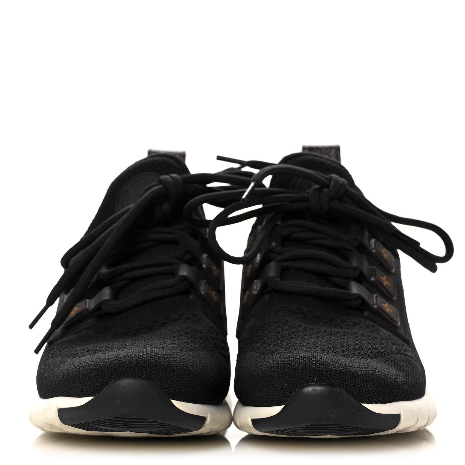 Louis Vuitton Mesh Rubber Aftergame Sneaker 37 Black 2 of 7