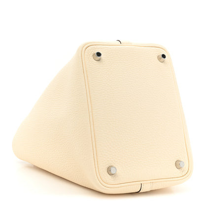 Hermes Taurillon Clemence Picotin Lock 18 PM Nata 4 of 13