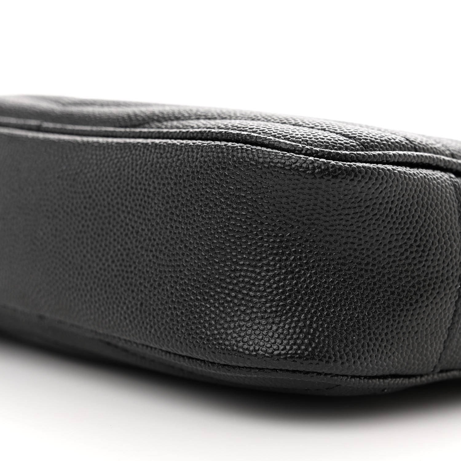 Saint Laurent Grain De Poudre Matelasse Monogram Mini Lou Camera Bag Black 10 of 11
