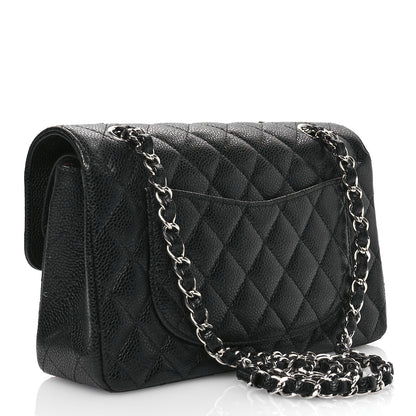 Chanel Caviar Quilted Small Double Flap Black 3 of 10