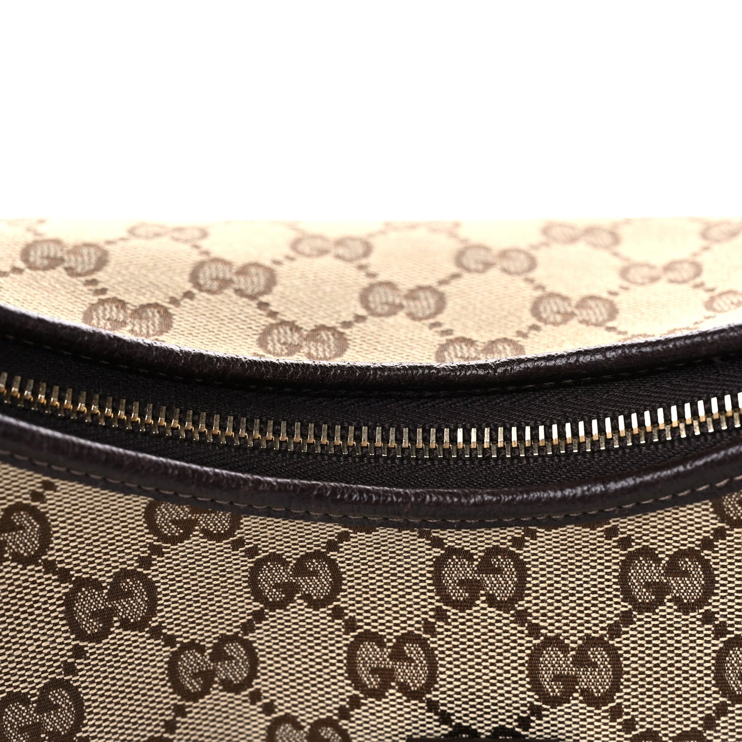Monogram Large Abbey D Ring Hobo Dark Brown
