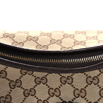 Gucci Monogram Large Abbey D Ring Hobo Dark Brown 12 of 15