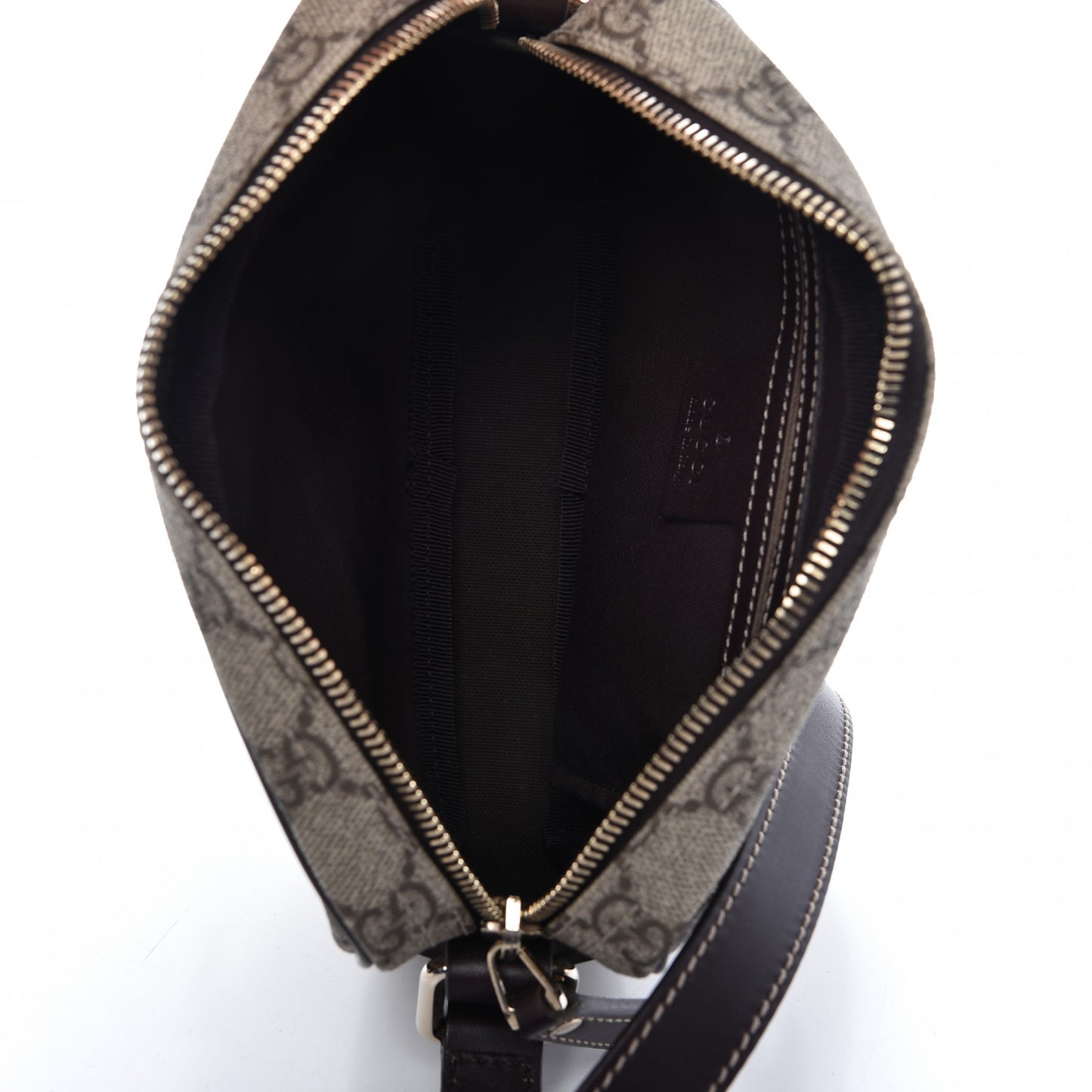 GG Plus Monogram Small Shoulder Bag Dark Brown