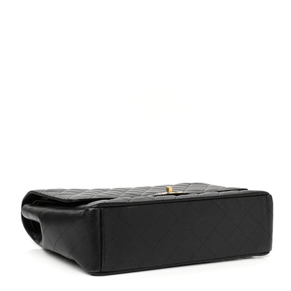 Chanel Caviar Quilted Maxi Double Flap Black 5 of 12