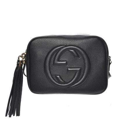 Gucci Pebbled Calfskin Small Soho Disco Bag Black 1 of 8