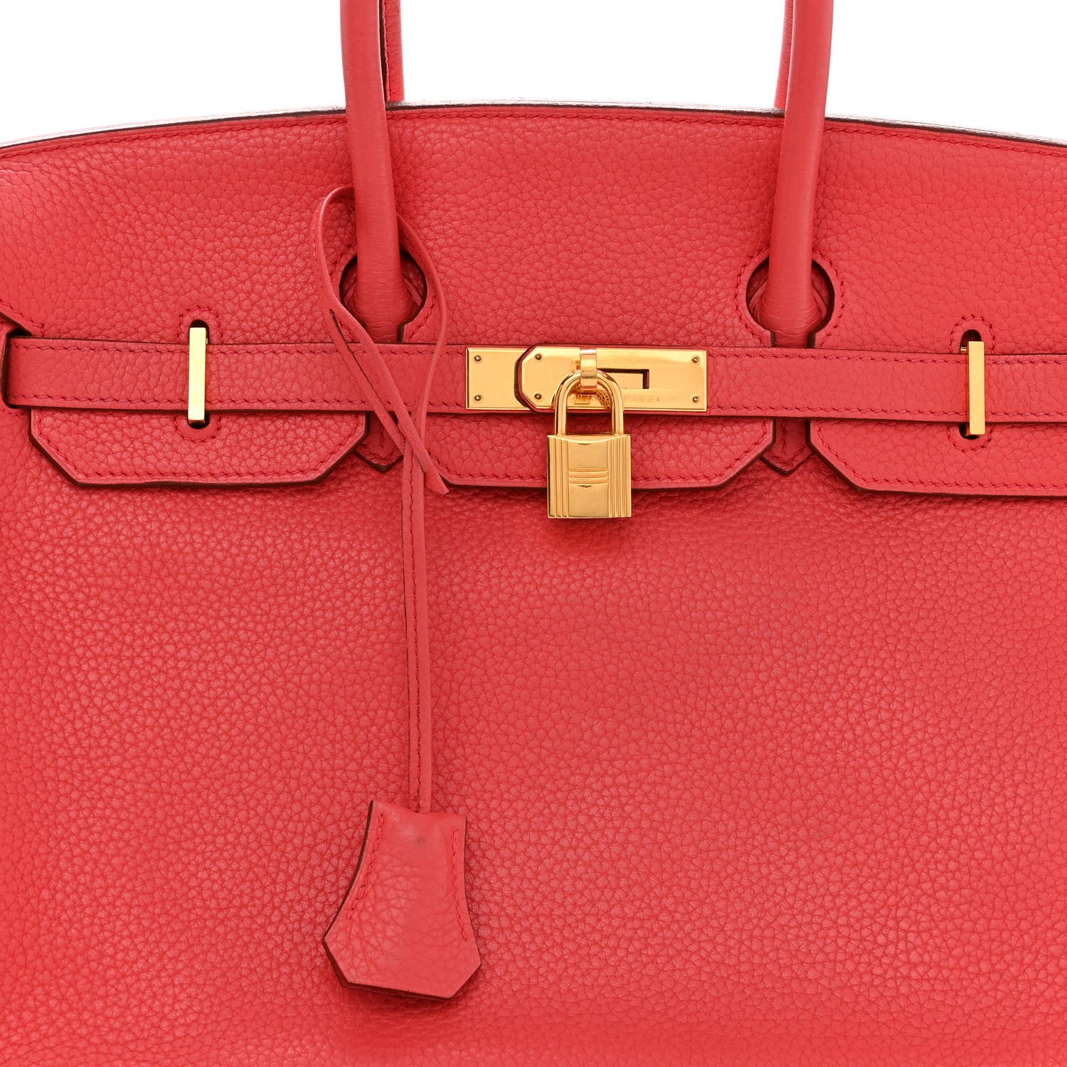 Hermes Taurillon Clemence Birkin 35 Rose Jaipur 8 of 13