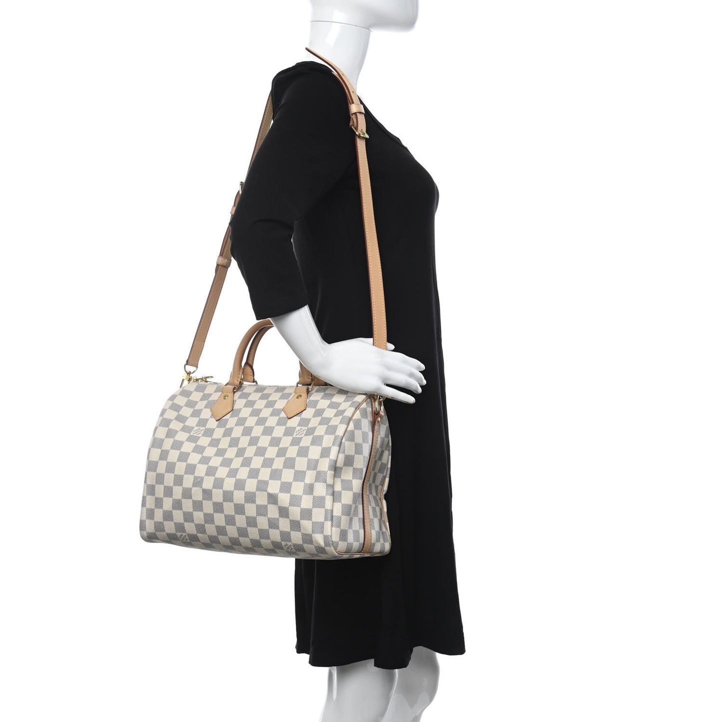 Damier Azur Speedy Bandouliere 30