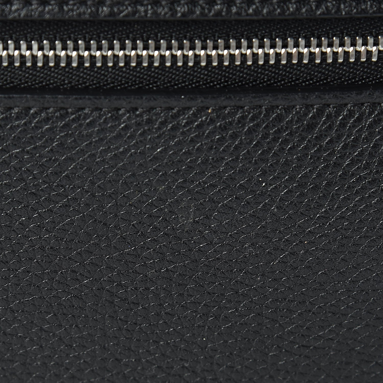 Celine Drummed Calfskin Suede Small Trapeze Black 13 of 16