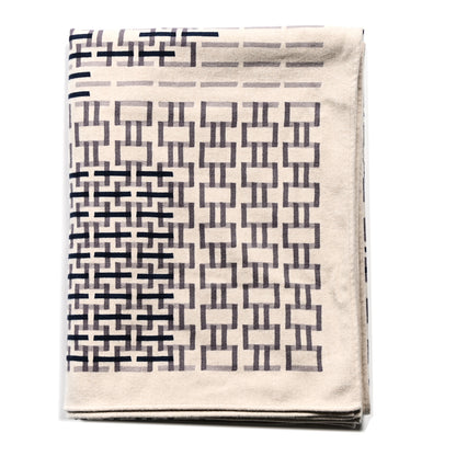 Hermes Merino Wool Cashmere Cheval Blanket Ardoise 1 of 3