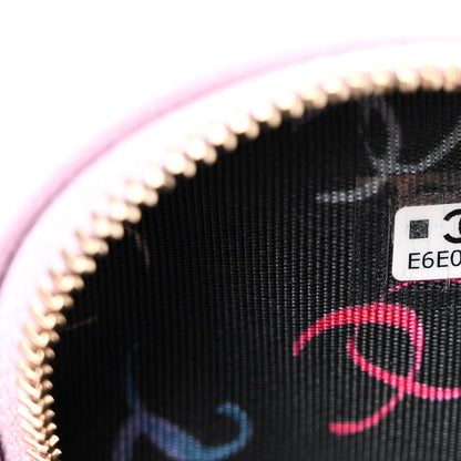 Chanel Caviar Quilted CC Mini Classic Backpack Light Purple 7 of 11