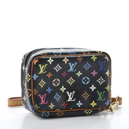 Louis Vuitton Monogram Multicolor Trousse Wapity Black 2 of 7