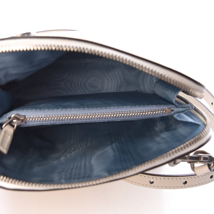 Gucci X SEGA Calfskin GUCCY Stars Mini Dome Shoulder Bag Mystic White Gold 5 of 10