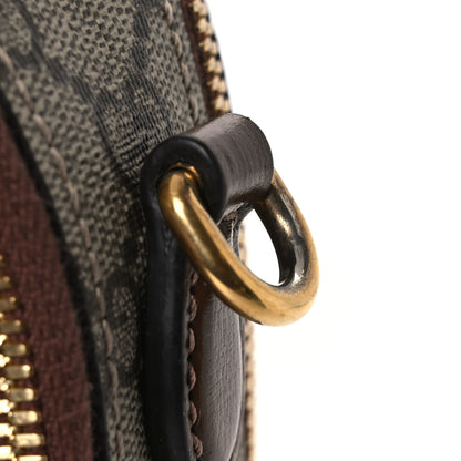 Gucci GG Supreme Monogram Azalea Calfskin Retro Interlocking G Multi-Function Bag Beige Ebony Brown Sugar 10 of 14