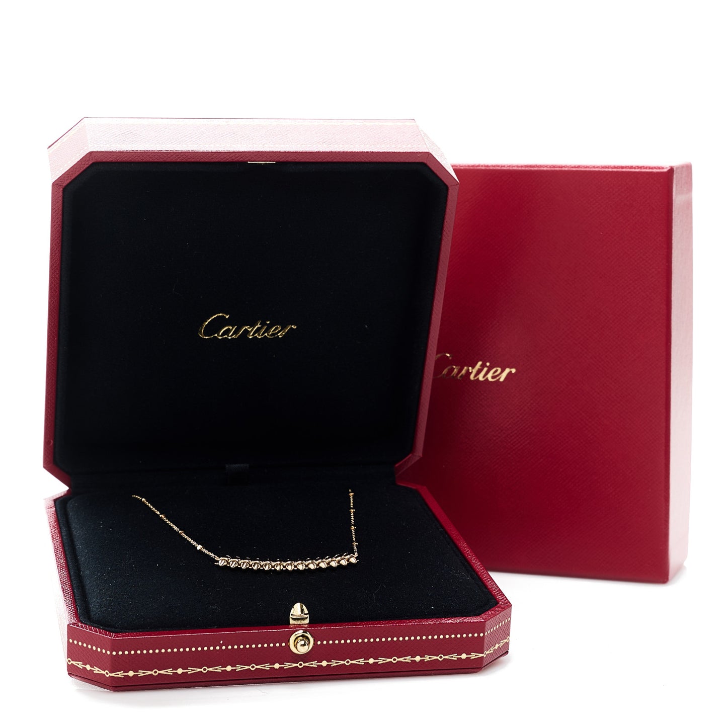 18K Pink Gold Small Clash de Cartier Necklace