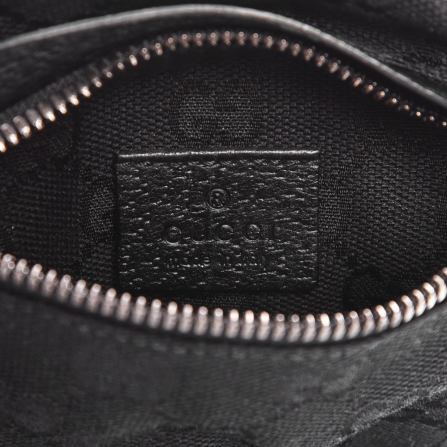 Monogram Belt Bag Black