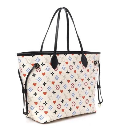 Louis Vuitton Game On Neverfull MM White 3 of 10