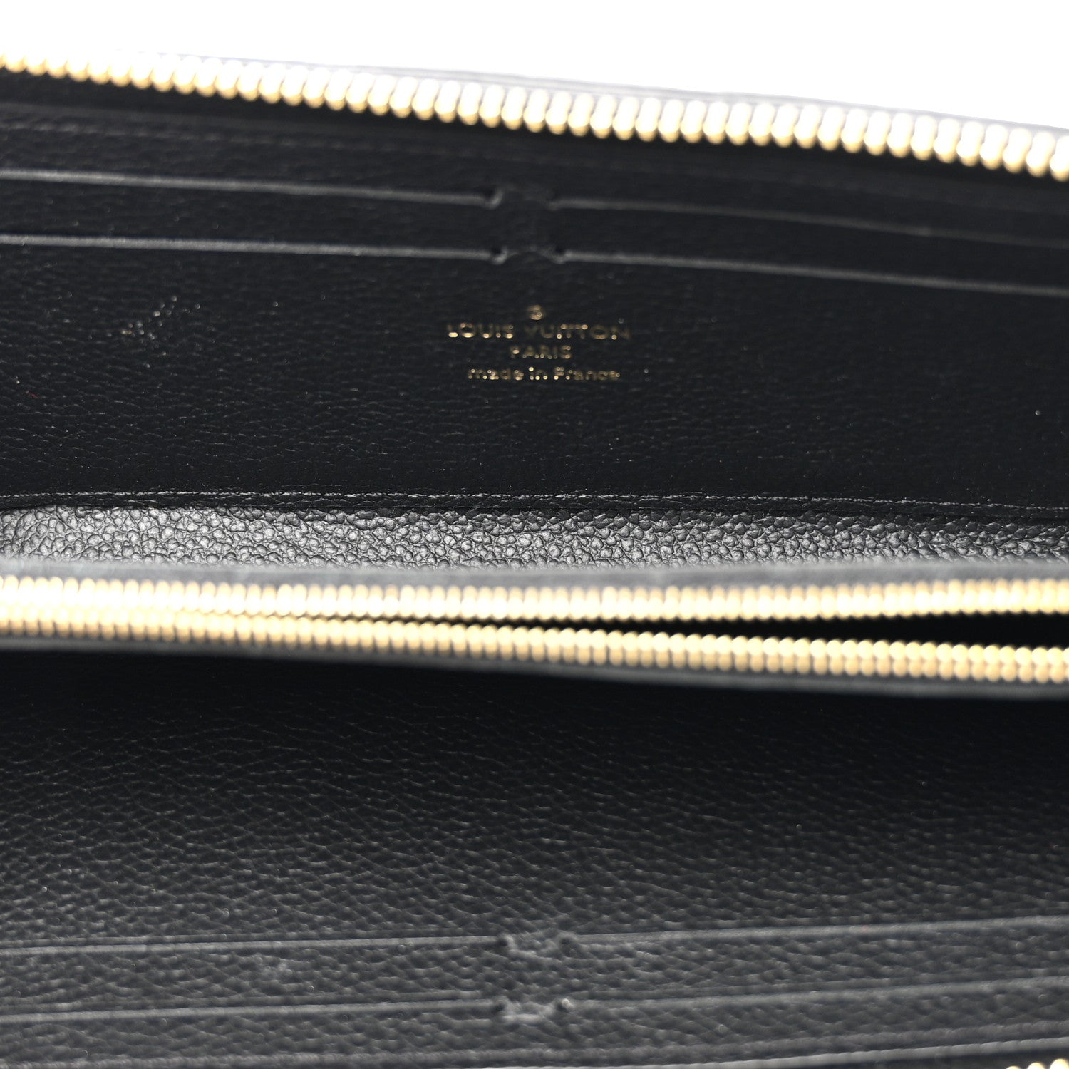 Louis Vuitton Empreinte Clemence Wallet Black 5 of 9