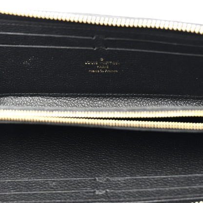 Louis Vuitton Empreinte Clemence Wallet Black 5 of 9