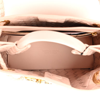 Bottega Veneta Nappa Intrecciato Small Andiamo Shoulder Bag Nude 5 of 11