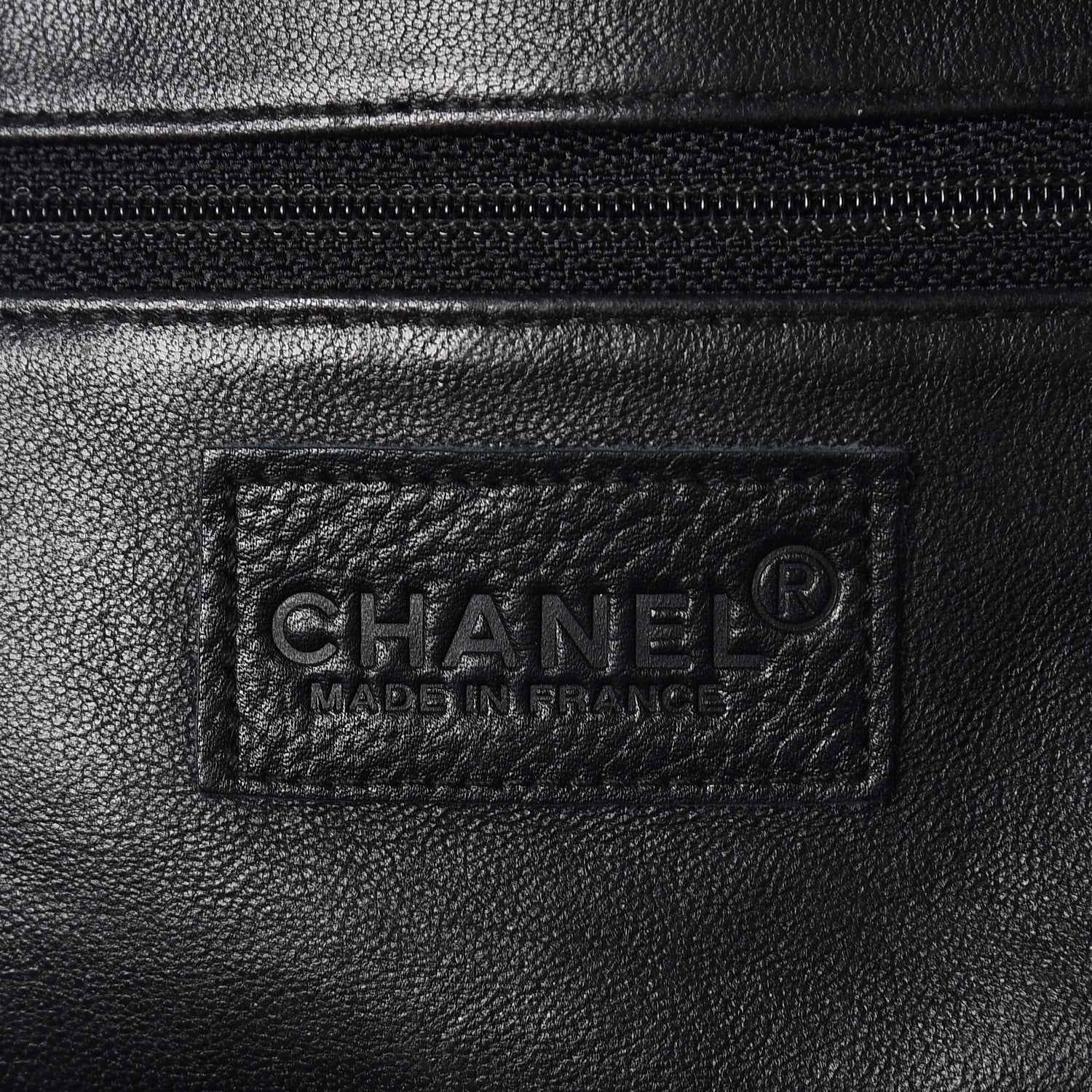 Chanel Caviar Patent Quilted Large Bowler Black 6 of 11