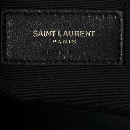 Saint Laurent Calfskin Matelasse Monogram Lou Camera Bag Washed Light Pink 6 of 14