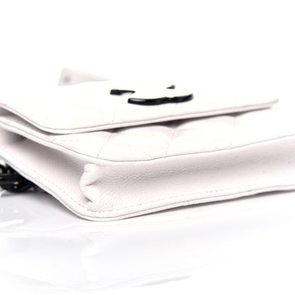 Chanel Caviar Quilted My Everything Belt Flap Card Holder White 6 of 14