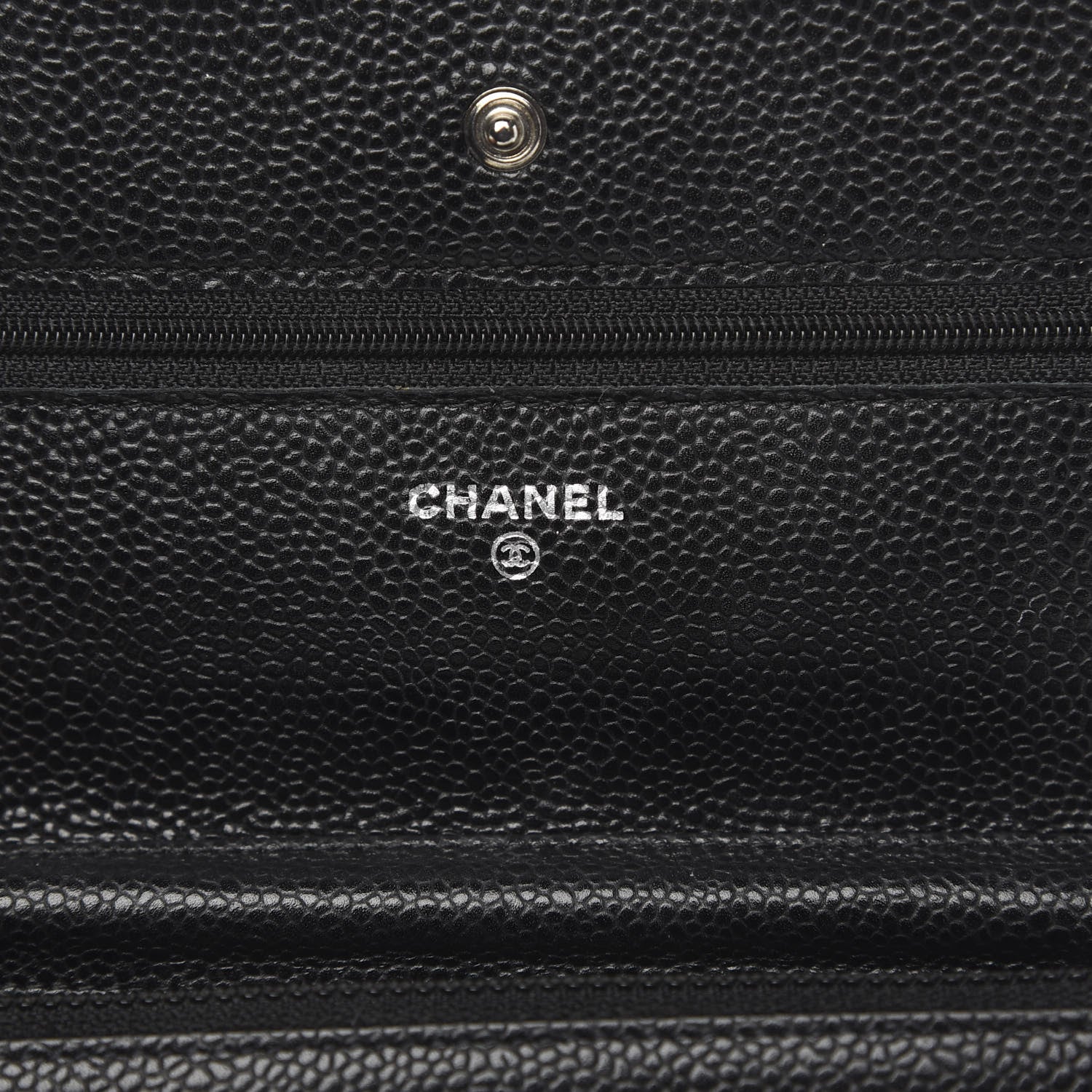 Chanel Caviar Quilted Wallet On Chain WOC Black 6 of 11