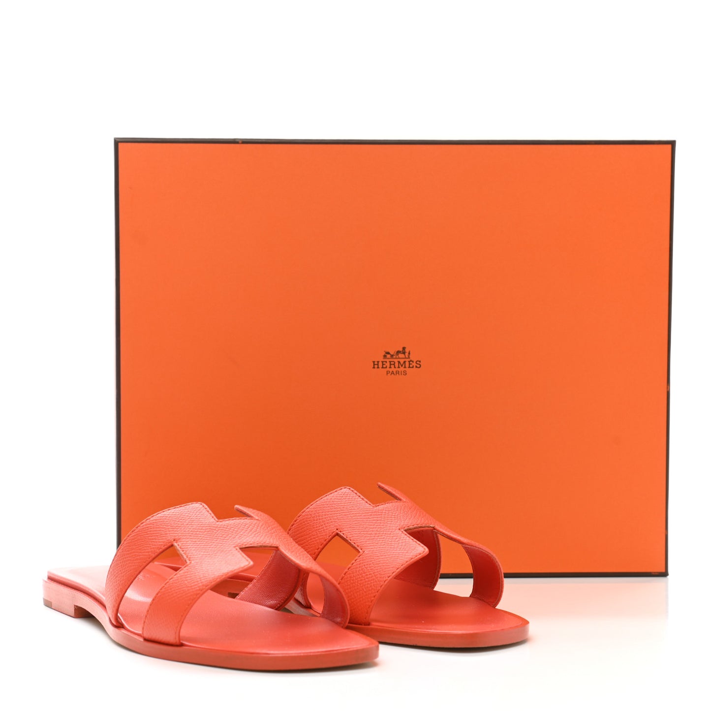 Epsom Oran Sandals 38 Orange Poppy
