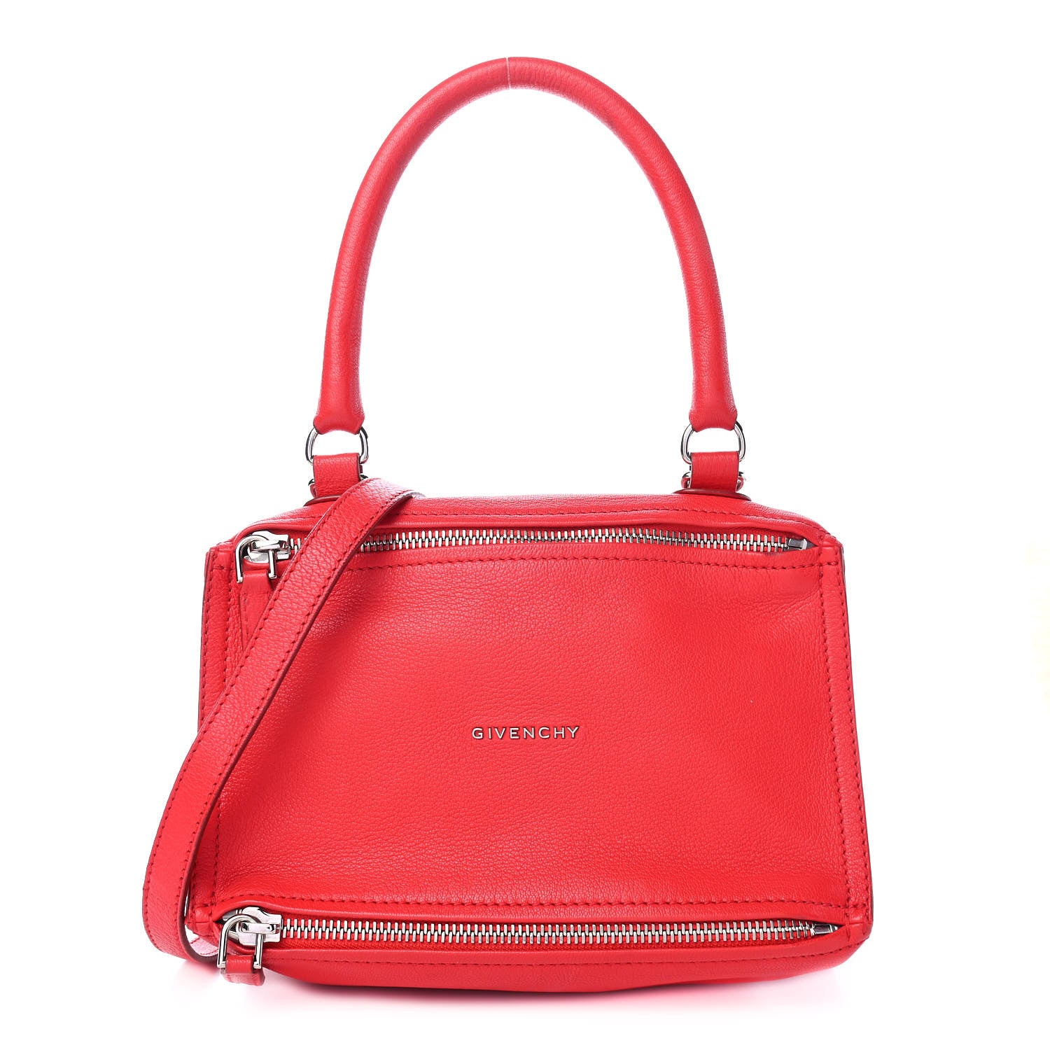 Givenchy Sugar Goatskin Small Pandora Red 1 of 13
