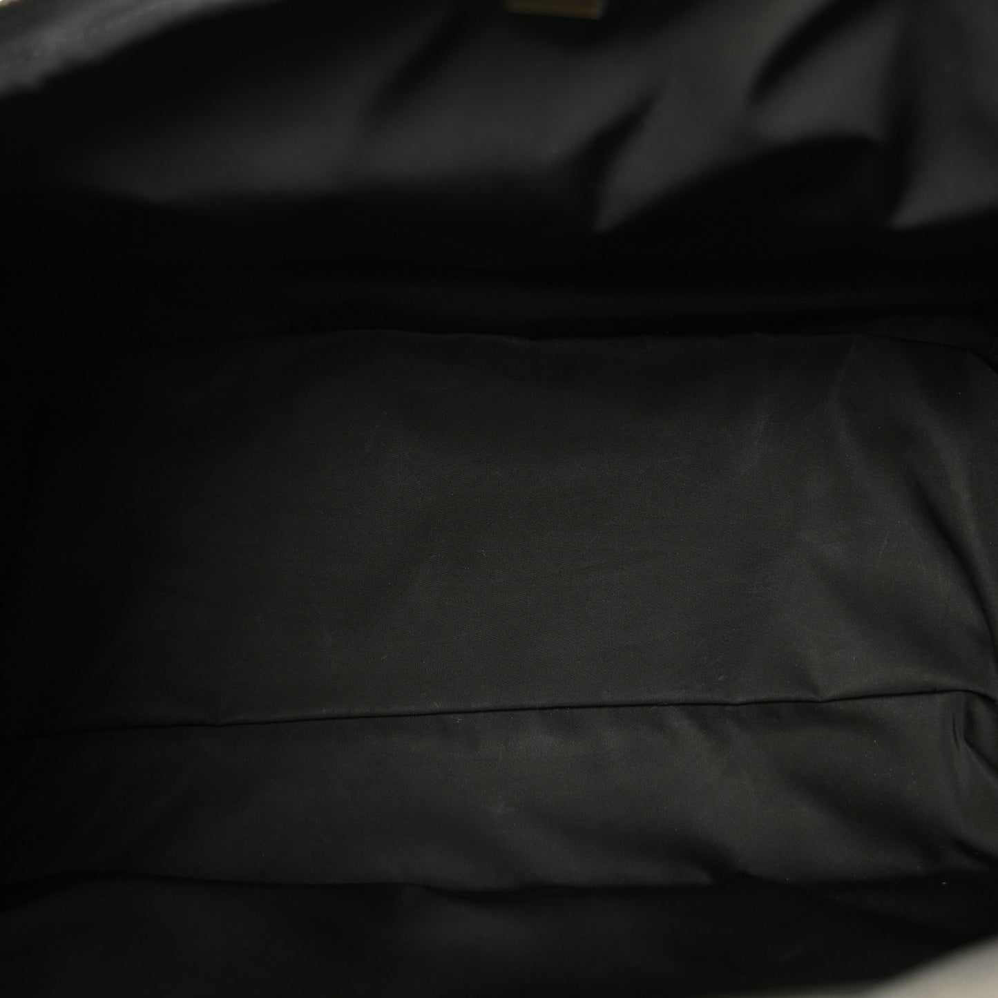 Nylon Calfskin Quilted Coco Neige Printed Convertible Duffle Backpack Black