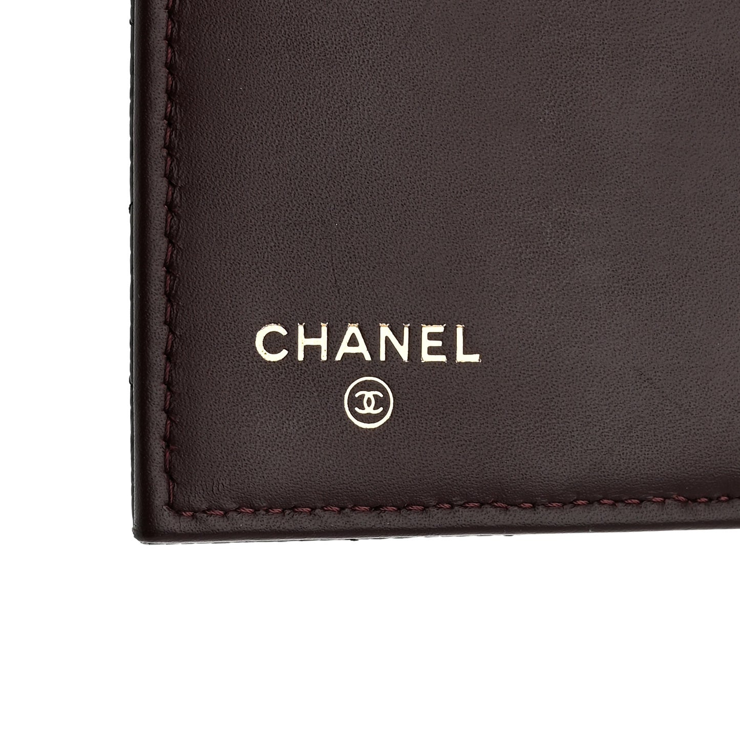 Caviar Quilted Long Flap Wallet Black