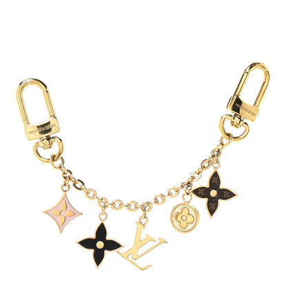 Louis Vuitton Monogram Spring Street Bag Charm Key Holder Gold 1 of 4