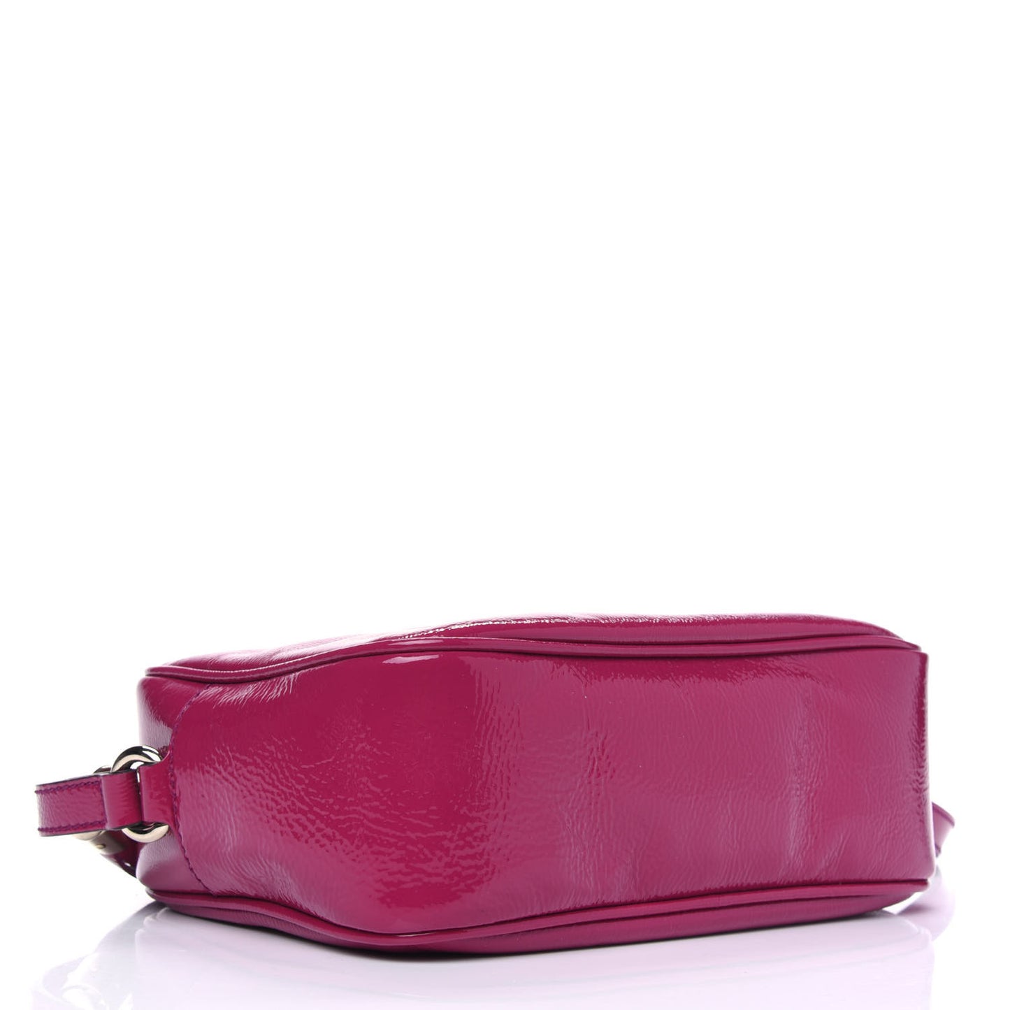 Soft Patent Small Soho Disco Bag Bright Bougainvillea