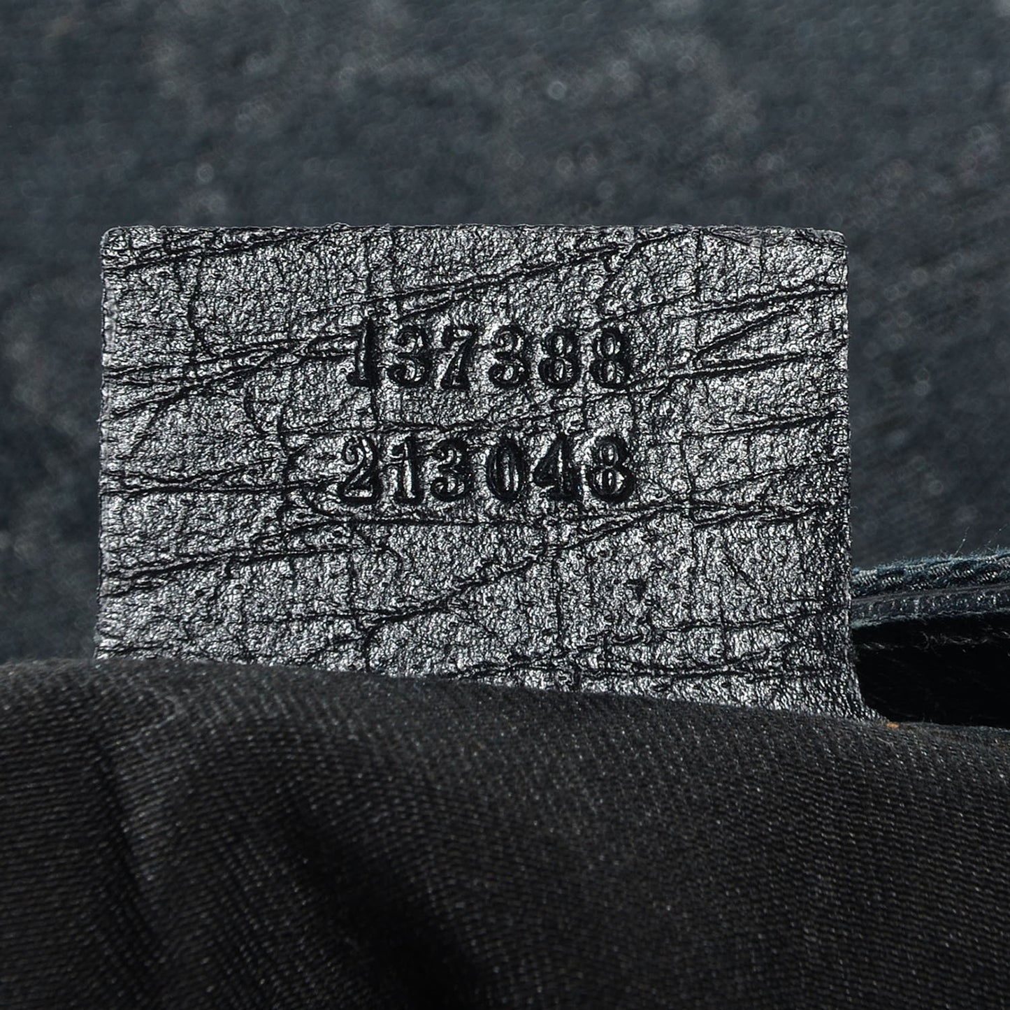 Monogram Web Hasler Hobo Black