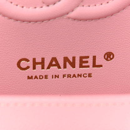 Chanel Caviar Quilted Small Double Flap Pink 6 of 9