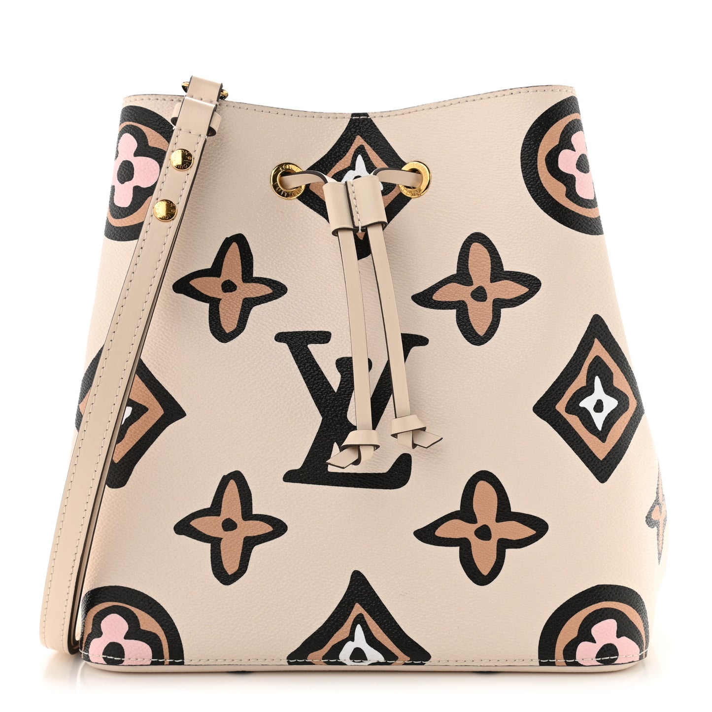 Monogram Giant Wild At Heart Neonoe MM Creme