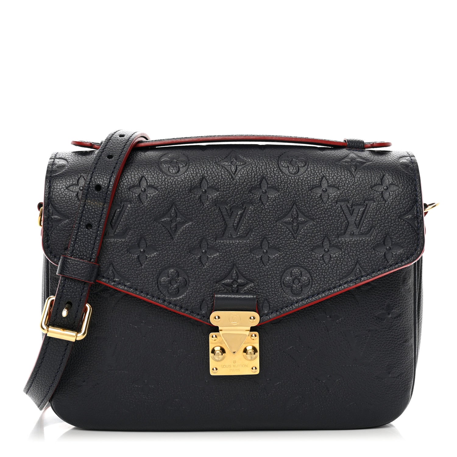 Louis Vuitton Empreinte Pochette Metis Marine Rouge 1 of 10