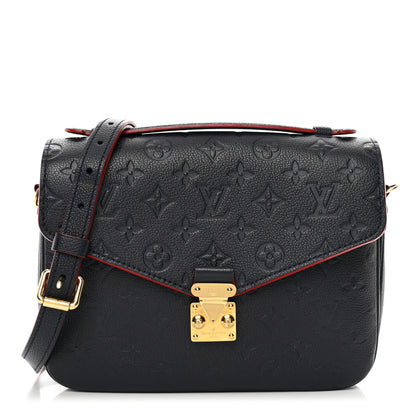 Louis Vuitton Empreinte Pochette Metis Marine Rouge 1 of 10