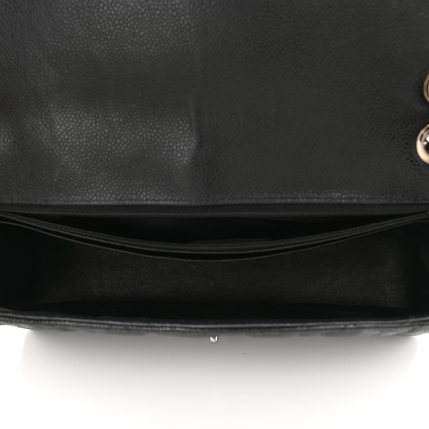 Chanel Caviar Quilted Maxi Single Flap Black 5 of 10
