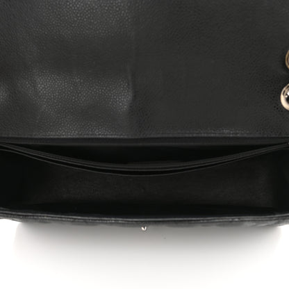 Chanel Caviar Quilted Maxi Single Flap Black 5 of 10