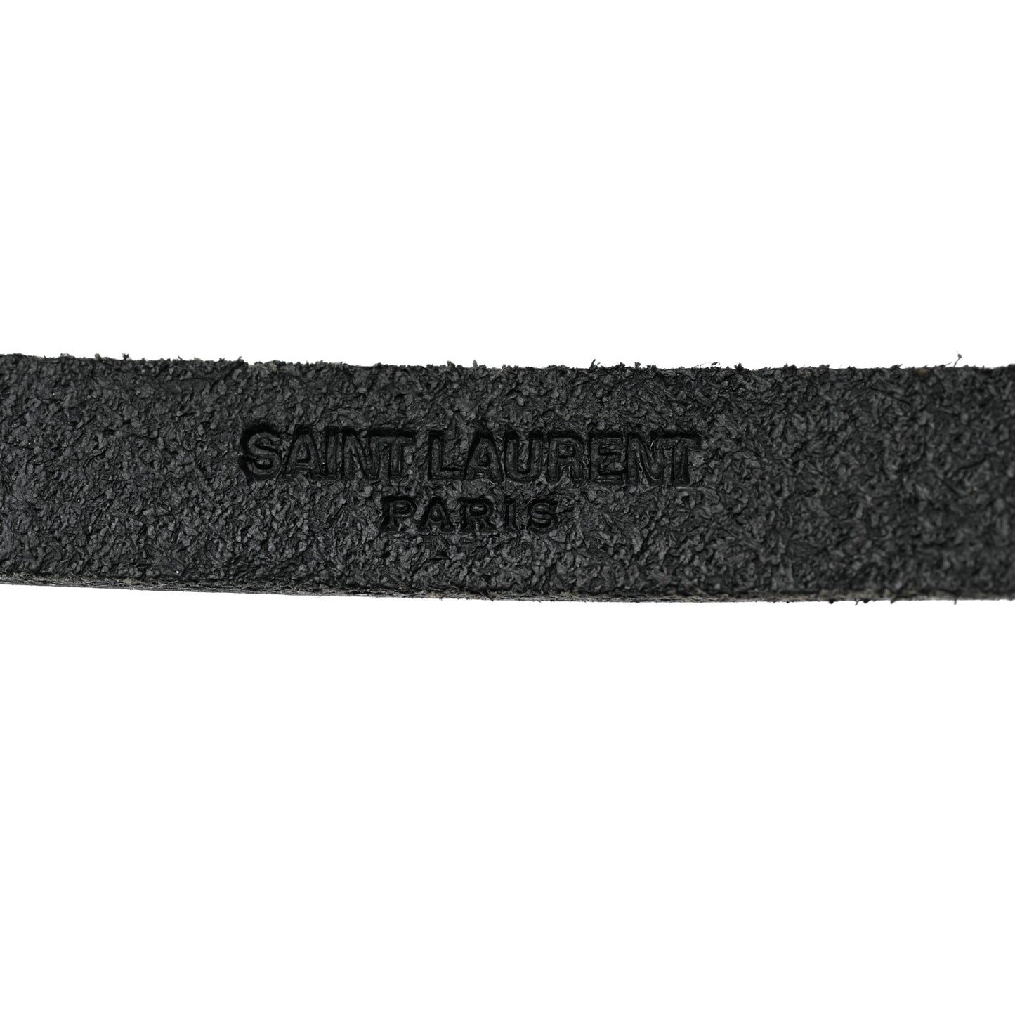 Calfskin Opyum Double Wrap Bracelet Black