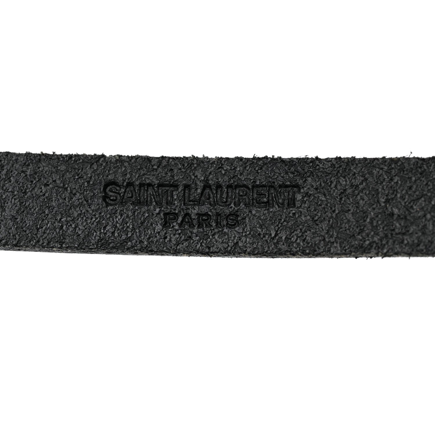 Saint Laurent Calfskin Opyum Double Wrap Bracelet Black 5 of 6
