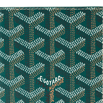 Goyard Goyardine Grenelle Passport Wallet Green 7 of 8
