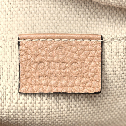 Gucci Pebbled Calfskin Small Soho Disco Bag Camelia 6 of 9
