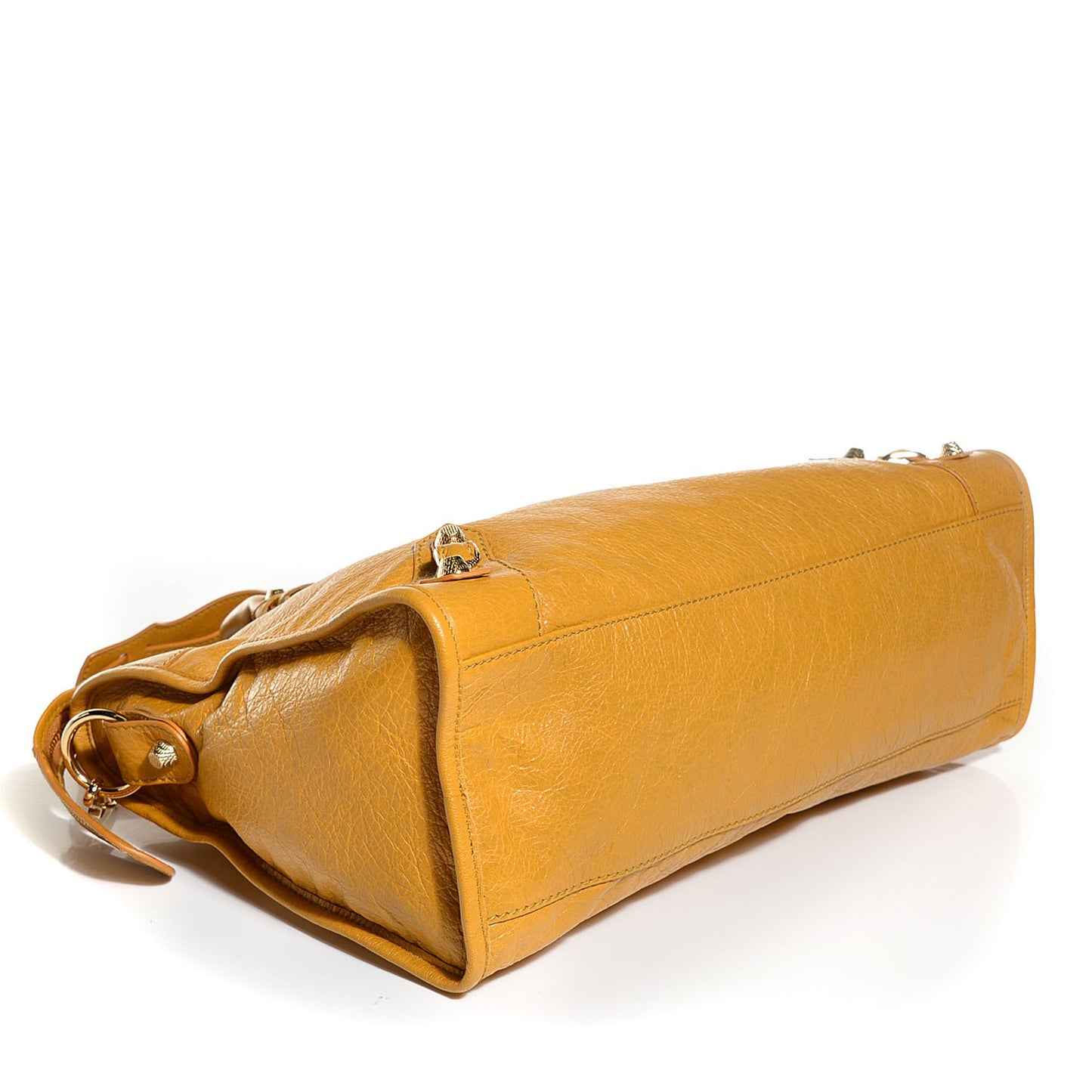 Agneau Giant 12 Gold Hardware City Jaune Moutarde